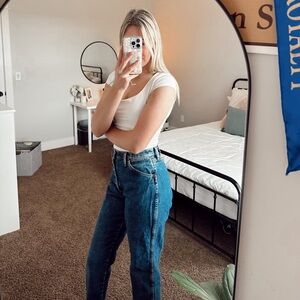 Vintage-Retro Wranglers. No size but ranging from a 0-4. In perfect condition